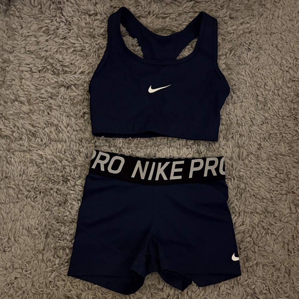Nike Pro Navy Set